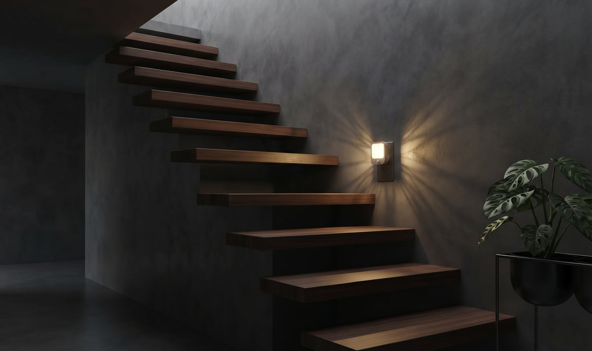 Luz Nocturna Inteligente con Sensor de Movimiento