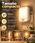Luz Nocturna Inteligente con Sensor de Movimiento